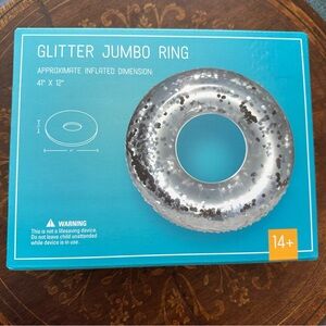 Glitter Jumbo Ring for Pool